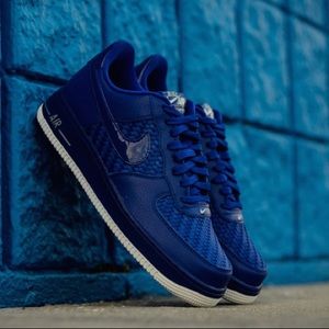 NEVER WORN Nike Air Force 1 Low Woven Concord